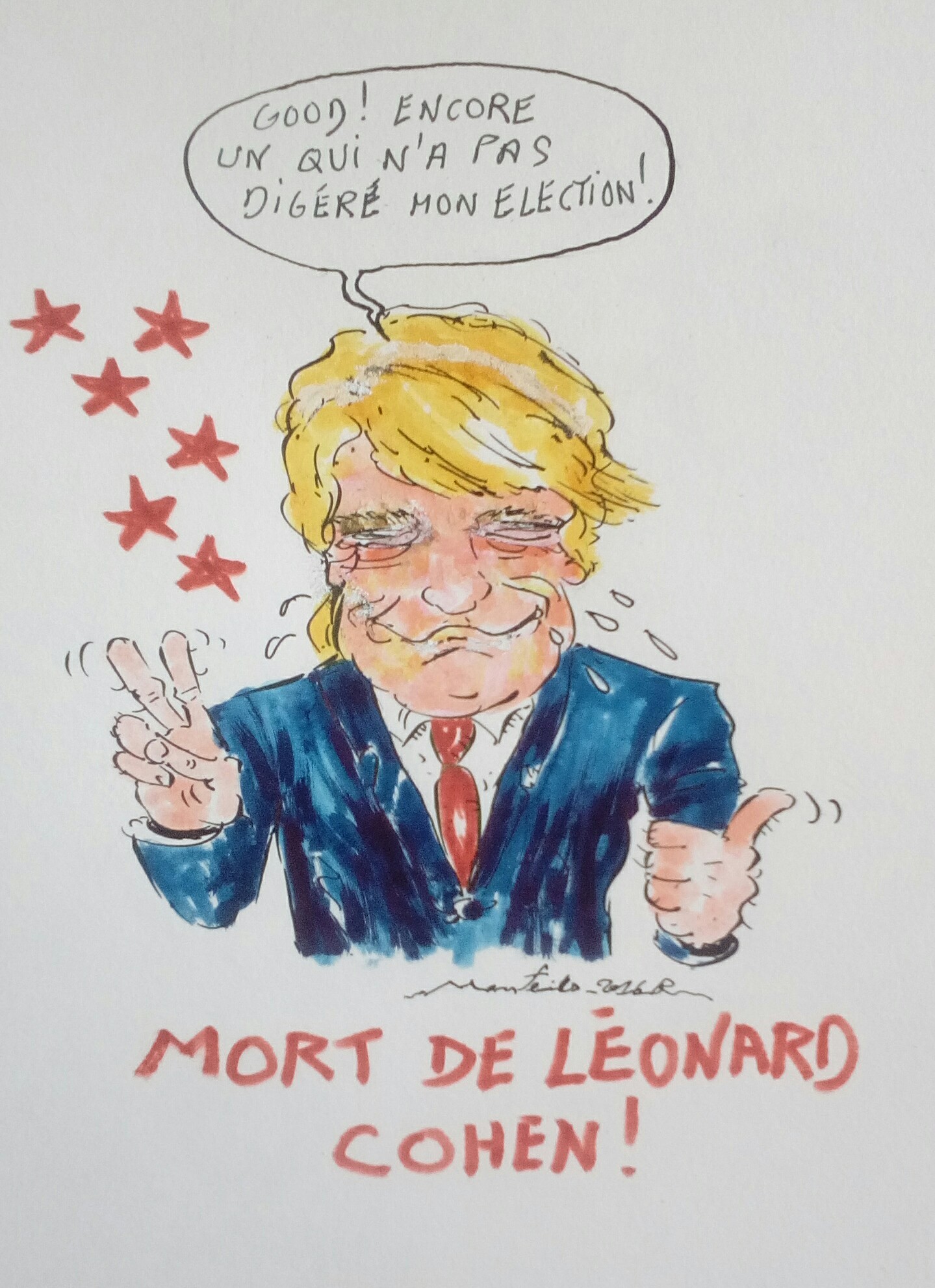 Les meilleurs partent et TRUMP arrivent